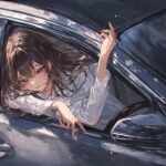 girlinthecar