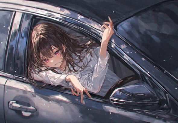 girlinthecar