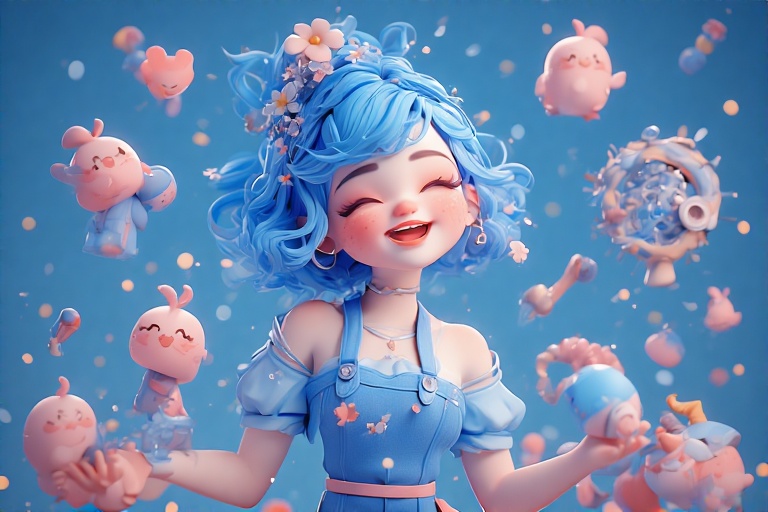 all-blue-girl-dancing