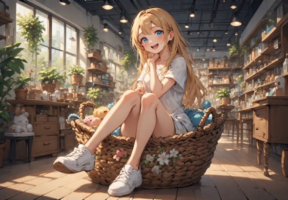blonde-furniture-basket